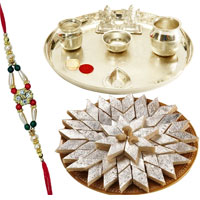 Stylish Rakhi Hamper filled with Happiness...