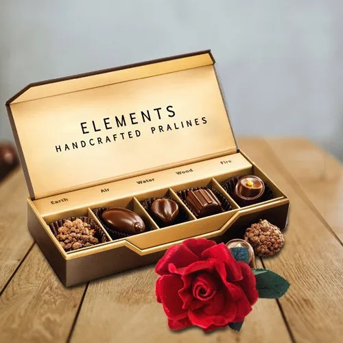 Online Elements Chocolates from ITC N Velvet Rose