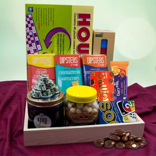 Breathtaking Chocolate n Gaming Combo for Evening Party