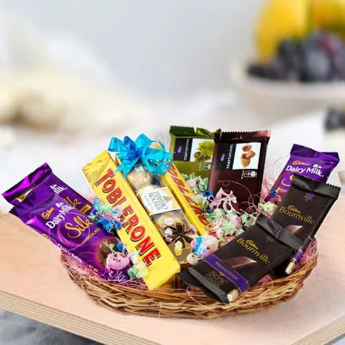 Send Mixed Chocolates Gift Basket