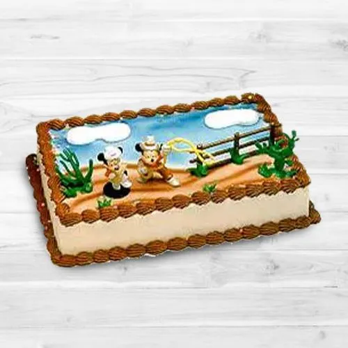 Extraordinary Mickey and Minnie Cake Delight