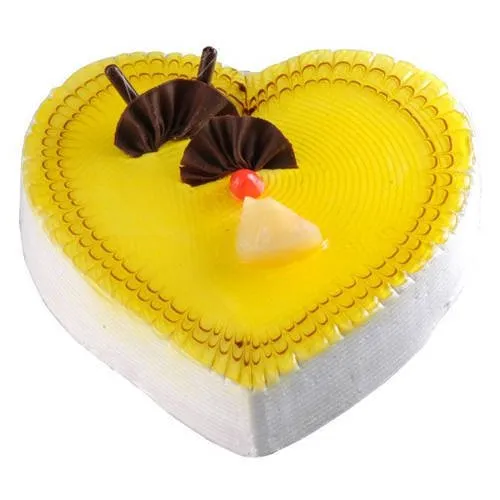 Send Heart-Shaped Pineapple Cake