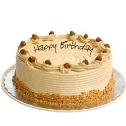 Online Eggless Coffee Cake for Birthday
