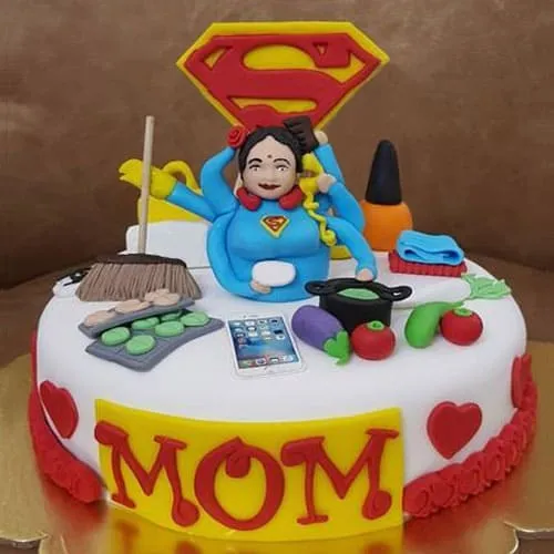 Online Sumptuous Super Mom Cake