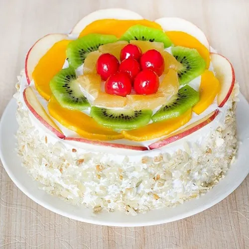 Send Enticing Fruits N Nuts Cake
