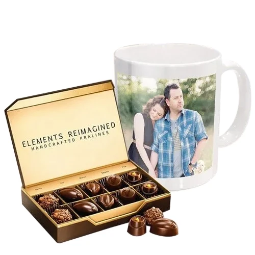 Order Personalized Coffee Mug with ITC Premium Chocolate
