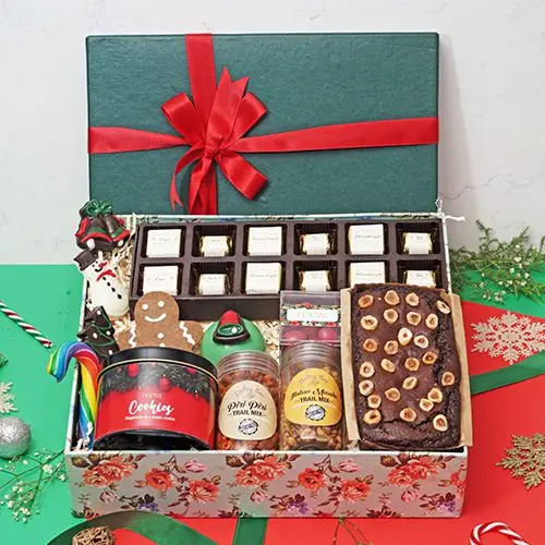 Sweet Box of Chocolate in Plum Wrapper