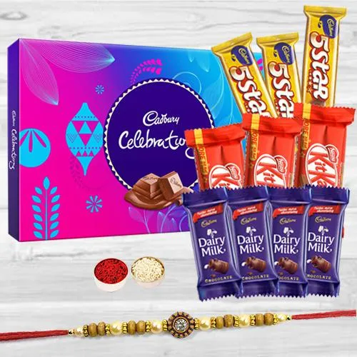 Cadbury Celebration Pack with Rakhi Assorted Chocolates