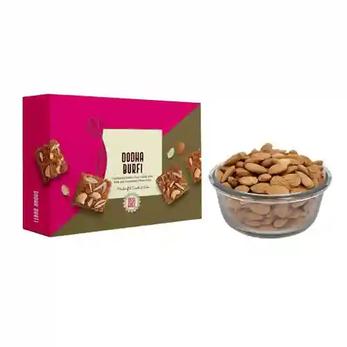 Mouth-Watering Dhoda Burfi with Crunchy Almonds