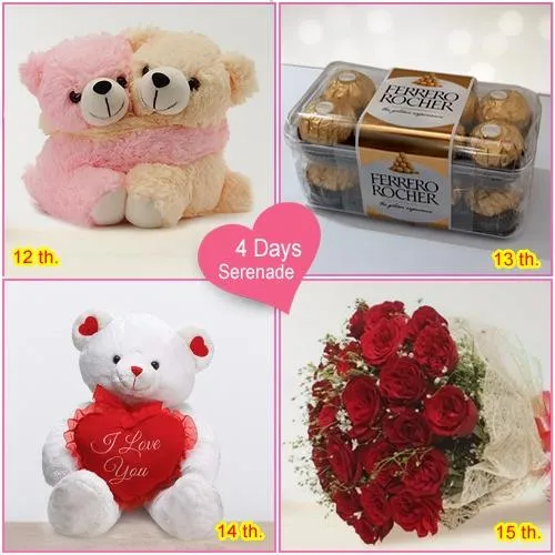Lovely 4 Day Serenade Hamper Online