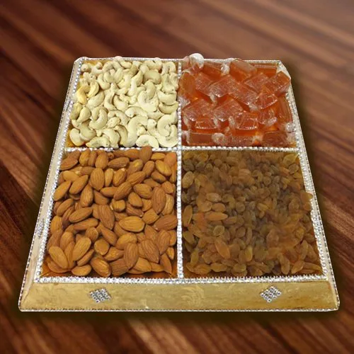 Scrumptious Dry Fruits Platter