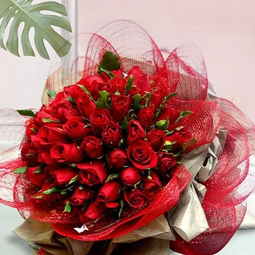 Deliver Red Roses Bouquet