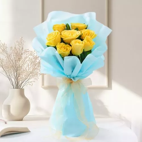 Cheerful Yellow Roses