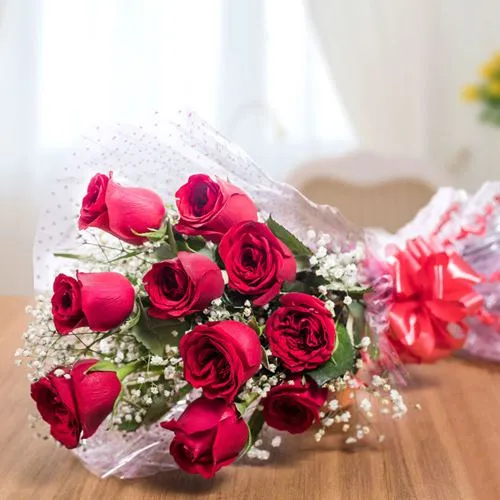 Deliver Red Roses Bouquet Online