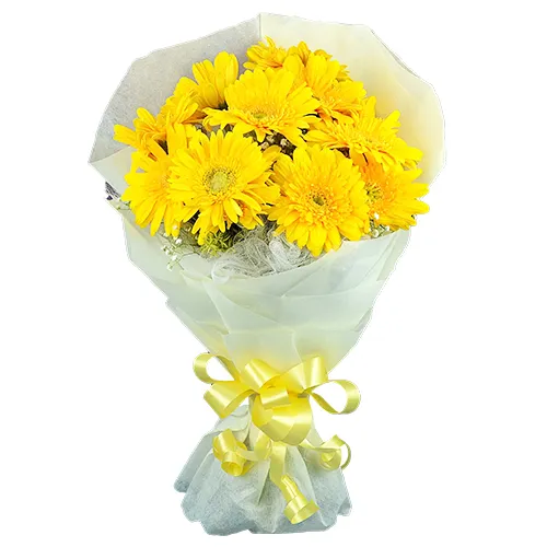 Book Online Bouquet of Yellow Gerberas