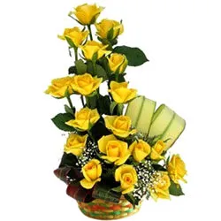 Book Online Arrangement of Yellow Roses