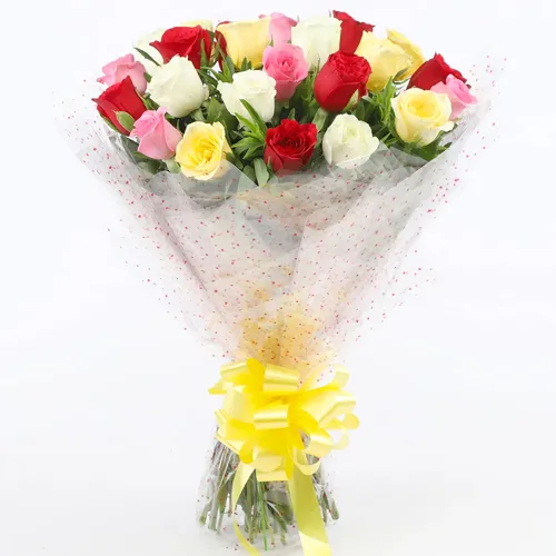 Gift Online Mixed Roses Bouquet