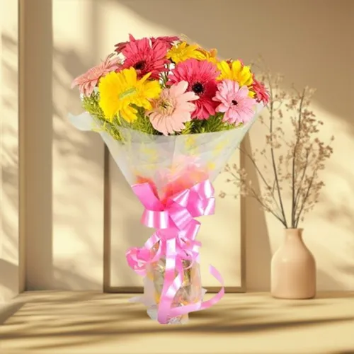 Deliver Online Gerberas Bouquet