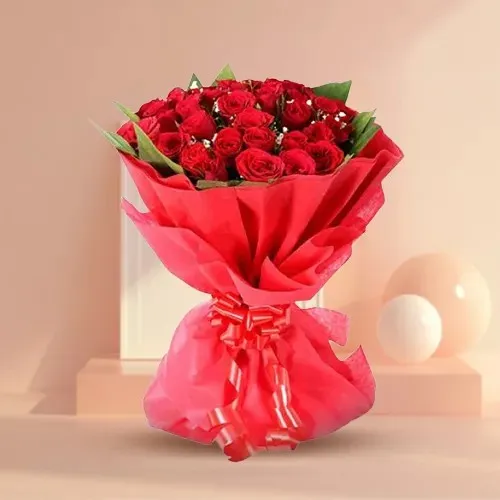 Deliver Red Roses Bouquet Online