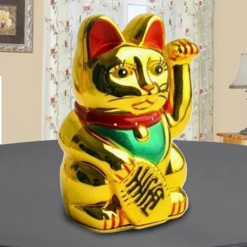 Deliver Maneki Neko Lucky Cat Chinese Feng Shui