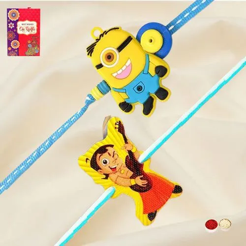 Wonderful Chota Bheem and Minion Rakhi