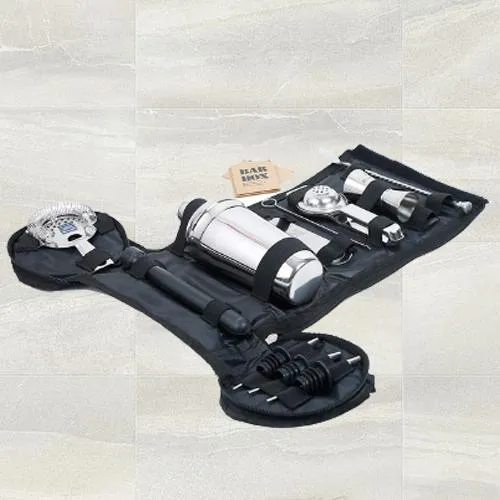 Chic Portable Travel Bar Kit