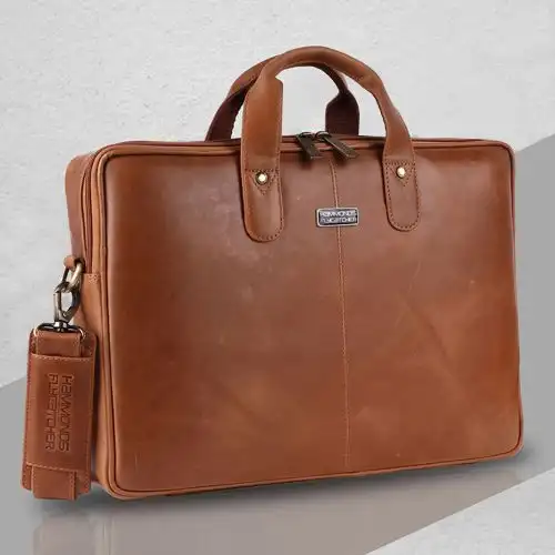Stylish Mens Leather Laptop Bag