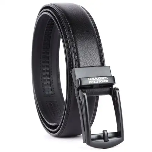 Elegant Leather Autolock Belt for Men