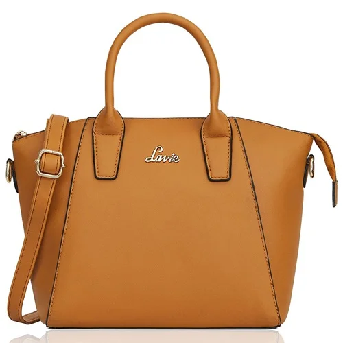 Buy Lavie womens Tonal Mimi Dome S Large Beige Satchel at Amazon.in