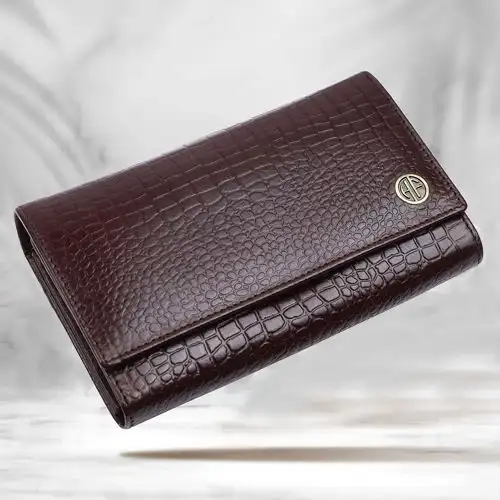 Impressive  Leather RFID Protected Ladies Purse