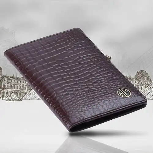 Splendid Leather Travel Passport Holder