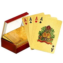 Shop for Authentic and Certified Gold Plated Playing Cards