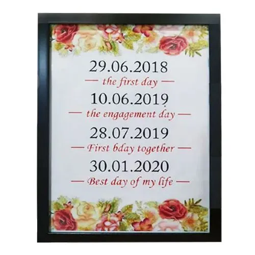 Magnificent Date Frame