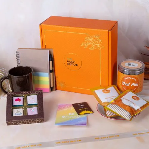 Healthy Snacks  N  Stationery Combo