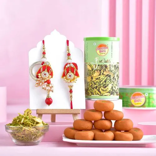 Celebrate with Rakhis and Sweets