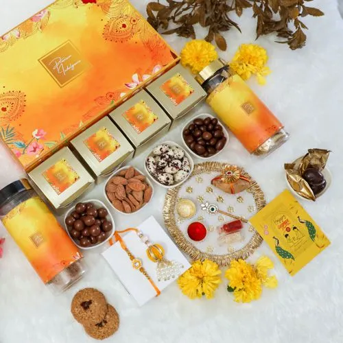 Joyous Rakhi Goodness Hamper