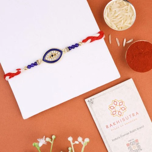 Stylish Evil Eye Rakhi Gift