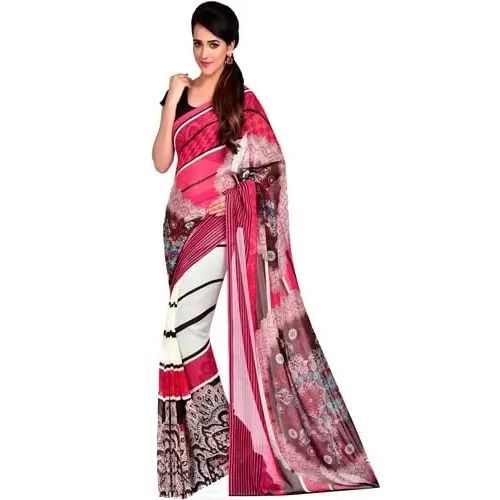 Delicate Dazzle Dani Georgette Saree