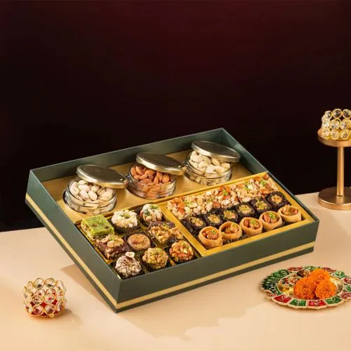 Opulent Mayur Mahal Treasure Box