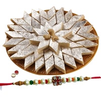 Mouth-Watering <font color=#FF0000>Haldiram</font> Kaju Katli with 1 Free Rakhi, Roli Tilak and Chawal Mouth-Watering <font color=#FF0000>Haldiram</font> Kaju Katli with 1 Free Rakhi, Roli Tilak and Chawal