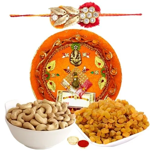 Incredible Rakhi Thali Assemblage