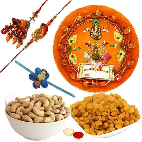 Exclusive Rakhi Thali Array