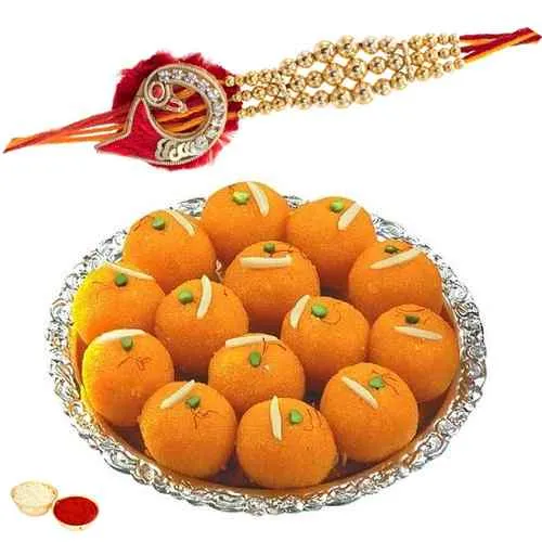 Alluring Rakhi Sweetness Combo