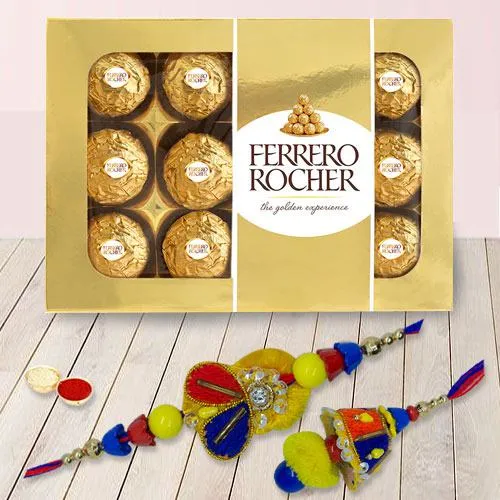 Ferrero Rocher N Bhaiya Bhabhi Rakhi