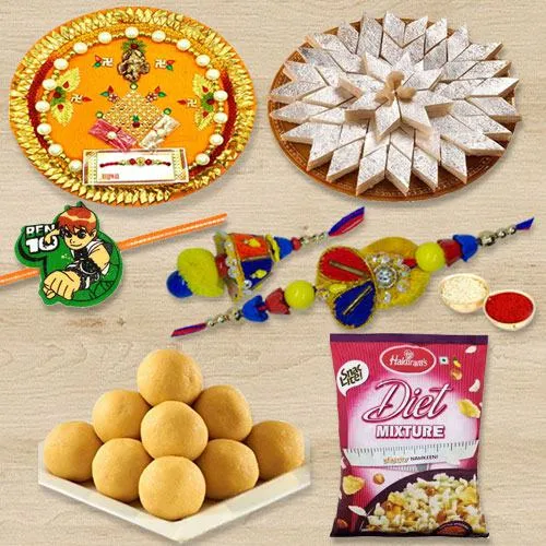 Fantastic Rakhi Combo Gifts